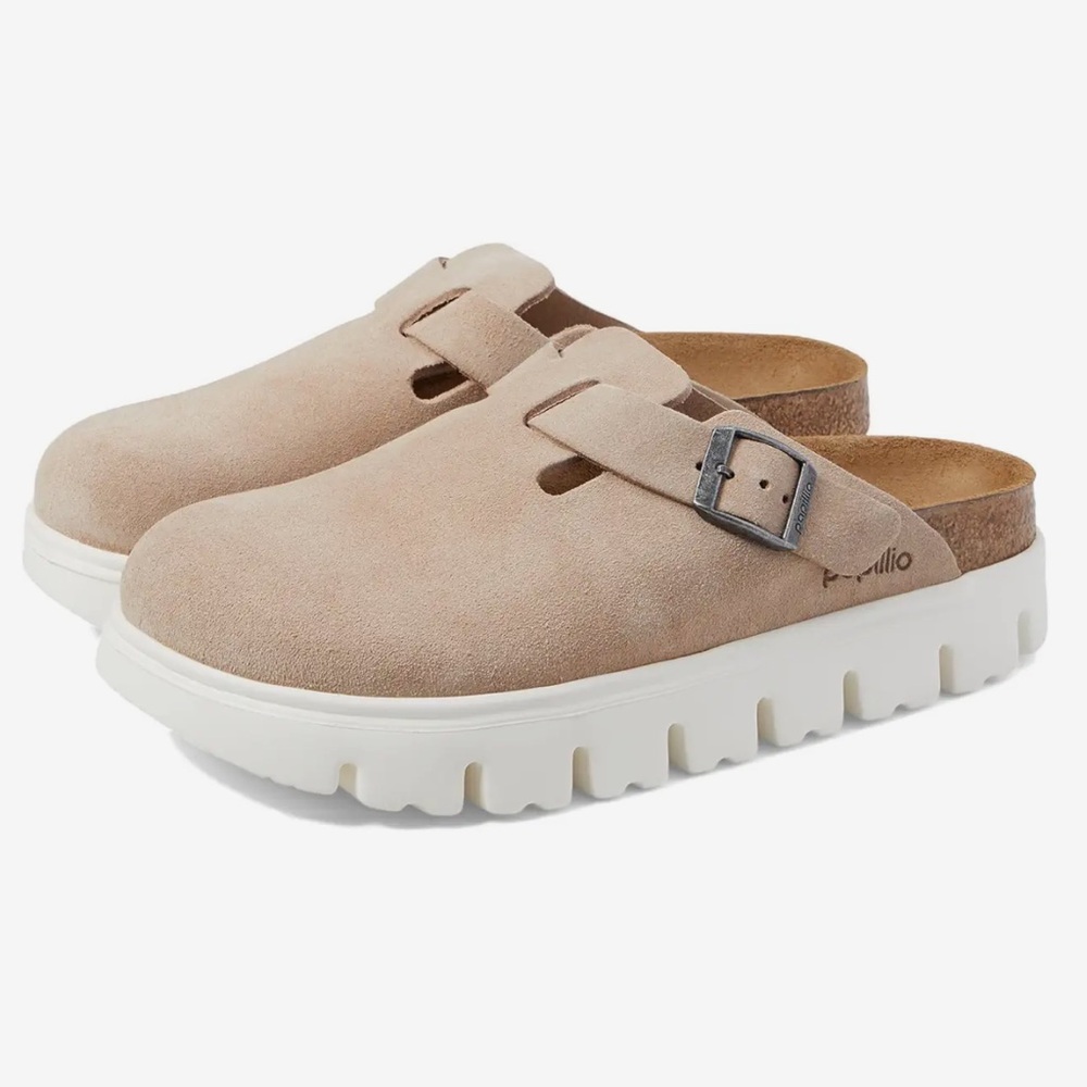 Birkenstock Papillo Boston chunky platform clog